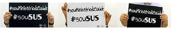 #souMinistériodaSaúde #souSUS: ENSP recebe colaborações em defesa do SUS