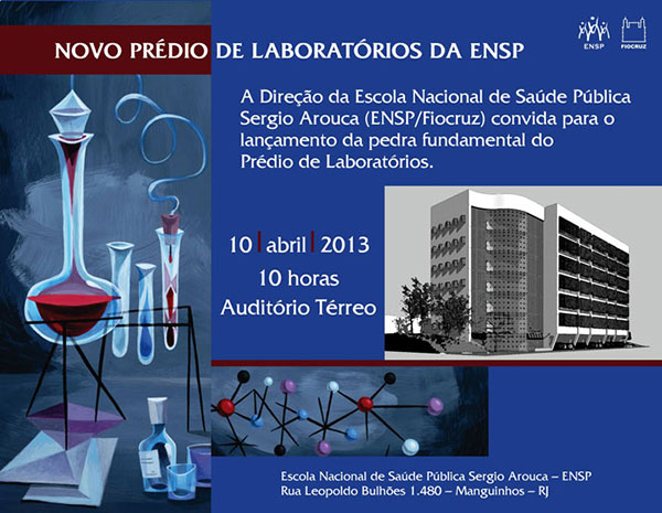 ENSP lança pedra fundamental do prédio de laboratórios