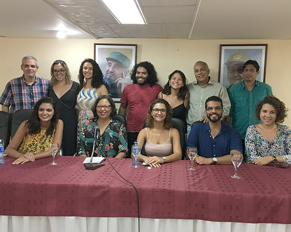 Turma do Programa de Estágio Internacional da ENSP participa do II Colóquio Brasil-Cuba