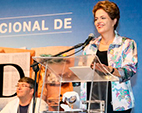 Dilma defende o SUS na 15ª Conferência Nacional de Saúde