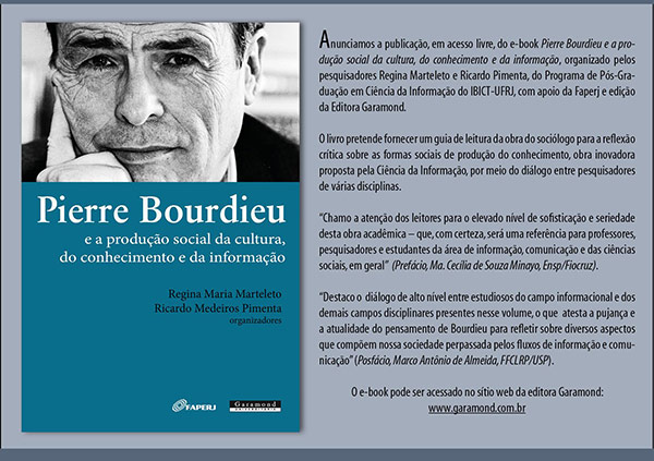 Pierre Bourdieu e a produção social da cultura, do conhecimento e da informação