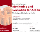 Evento destaca importância das práticas de monitoramento e avaliação para a saúde