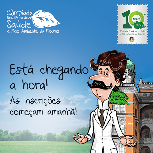 Olimpíada Brasileira de Saúde e Meio Ambiente abre inscrições