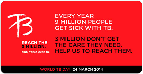 Tuberculose: OMS reforça ações de prevenção e controle