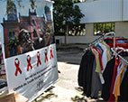 Jornal divulga bazar da ENSP para famílias de soropositivos