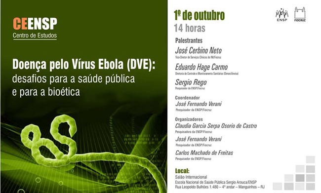 Ceensp debate a doença pelo vírus ebola