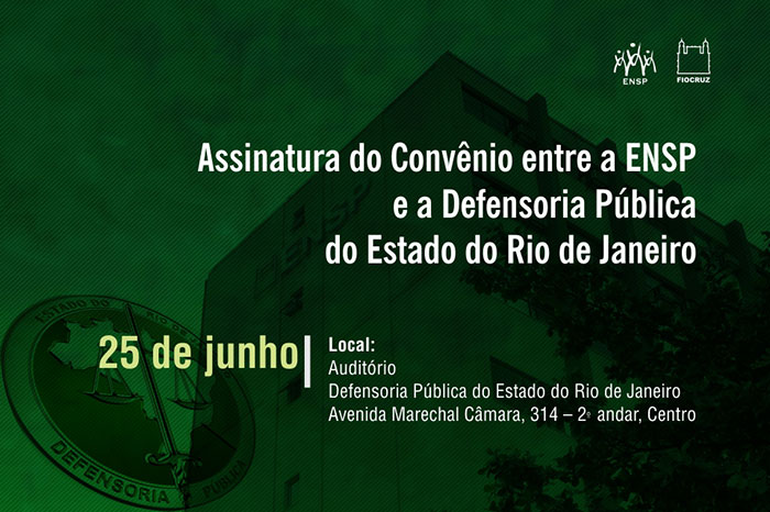 Escola assina convênio com Defensoria Pública do Rio na quinta-feira (25/6)