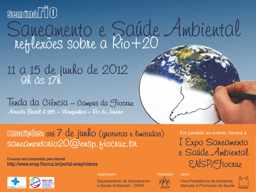 ENSP discute saneamento e saúde ambiental para Rio+20