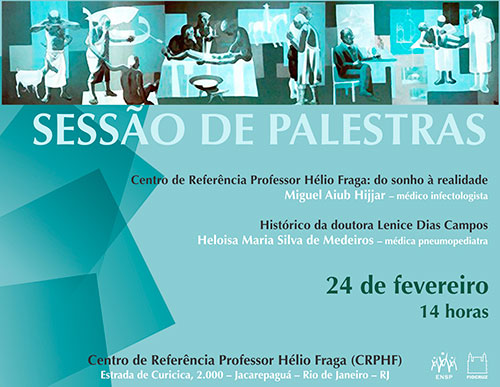 Hélio Fraga promove sessão de palestras em 24/2