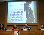 No dia internacional da mulher, ENSP debate legalidade do aborto e direito à vida
