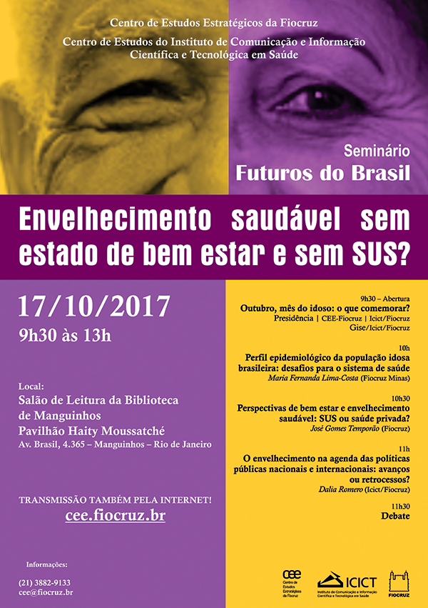 Futuros do Brasil: o envelhecimento como processo que envolve todas as etapas da vida