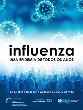 Panorama da influenza no Brasil é tema de evento na Fiocruz