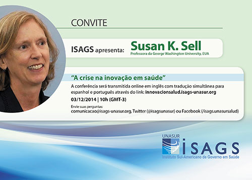 Isags debate propriedade intelectual e acesso à saúde na América do Sul