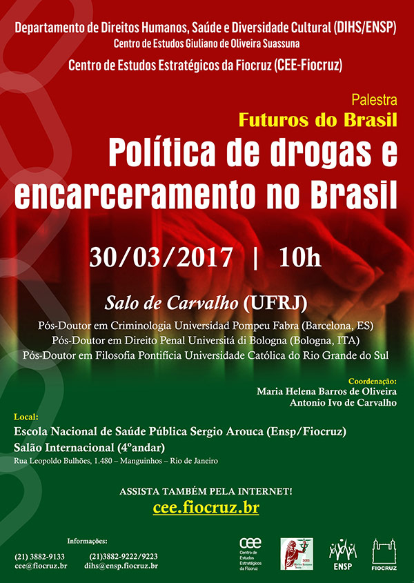 Política de drogas e encarceramento pautam série Futuros do Brasil