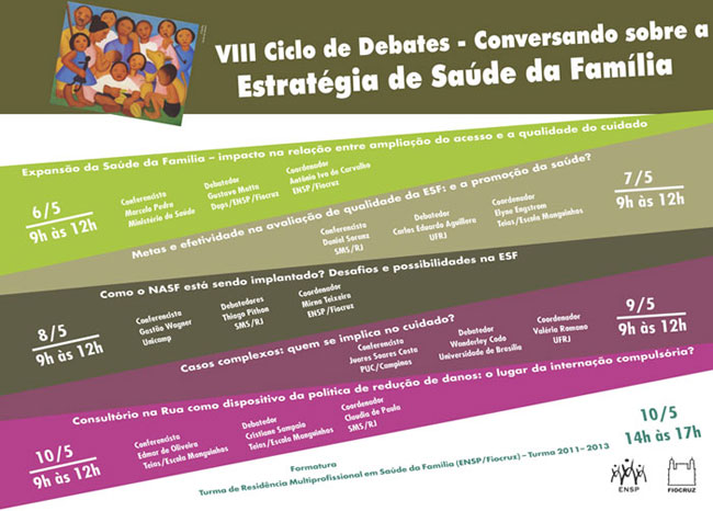 Ciclo de debates sobre ESF chega à oitava edição