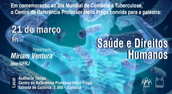 Hélio Fraga promove atividades para o combate à Tuberculose
