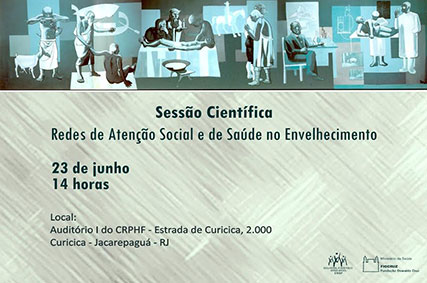Idoso: pesquisadora do Hélio Fraga falará sobre cuidado e organização de redes de serviço
