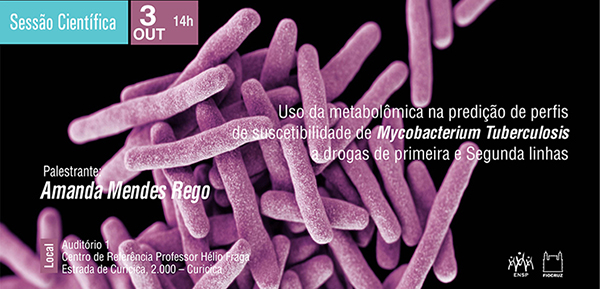 Sessão científica debaterá o uso da metabolômica nesta quarta-feira (3/10)