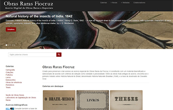 Fiocruz lança novo site do Acervo Digital de Obras Raras