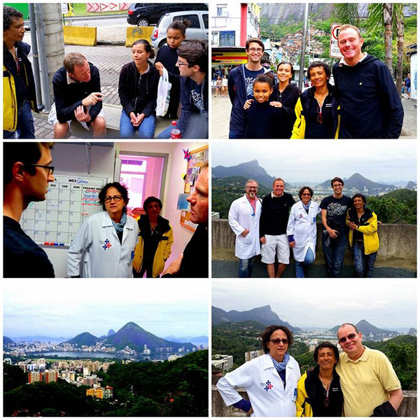 Parlamentar inglês e líder da Frente Parlamentar Global de TB visitam a Rocinha