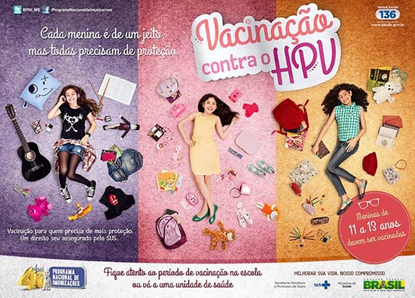 ENSP participa de campanha de vacinação contra HPV no sábado (7/3)