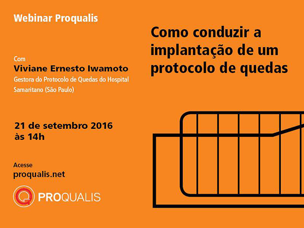 Proqualis promove webinar sobre Prevenção de Quedas